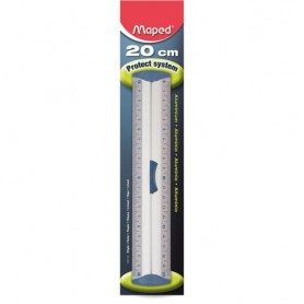 Maped 120120 righello 200 mm Alluminio (120120)