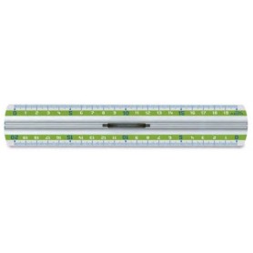 ARDA 30 cm 300 mm Alluminio, Verde (18430A)