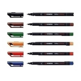STABILO OHPen universal permanent, 6 Pack marcatore permanente (841/6)