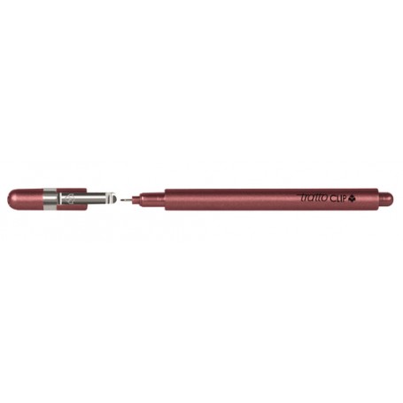 Tratto Clip penna tecnica Fine Rosso 12 pz (803802)