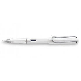 Lamy safari penna stilografica Sistema di riempimento della cartuccia Bianco 1 pz (1219676)