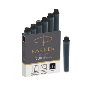 Parker 1950407 ricaricatore di penna Nero 6 pz (1950407)