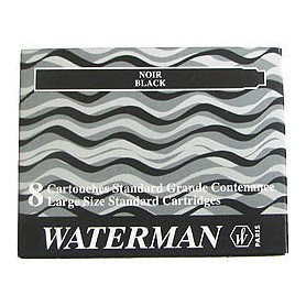 Waterman S0110850 ricaricatore di penna Nero 8 pz (S0110850)