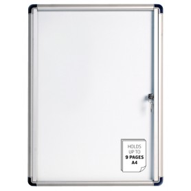 Bi-Office VT720109660 bacheca per annunci Bacheca fissa Alluminio, Bianco Alluminio, Acciaio smaltato (VT720109660)