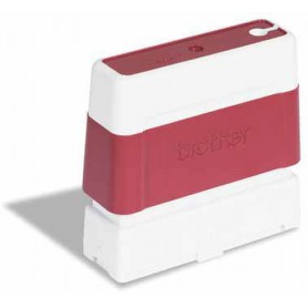 Brother PR1438R6P timbro 14 x 38 mm Rosso (PR1438R)