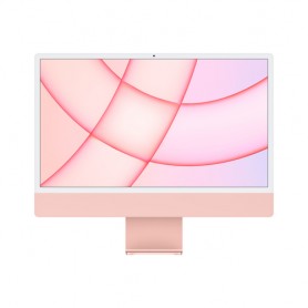 Apple iMac 24" con display Retina 4.5K (Chip M1 con GPU 8-core, 512GB SSD) - Rosa (2021) (MGPN3T/A)