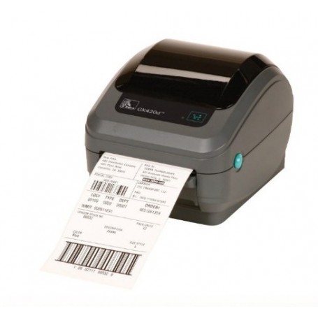 Zebra GK420d stampante per etichette (CD) Termica diretta 203 x 203 DPI Cablato (GK42-202220-000)