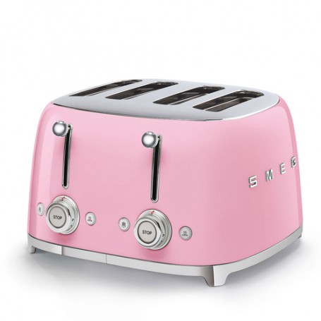 Smeg TSF03PKEU tostapane 4 fetta/e 2000 W Rosa (TSF03PKEU)