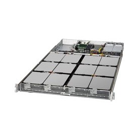 Supermicro SuperStorage 5019D8-TR12P Intel SoC FCBGA2518 Rack (1U) Nero (SSG-5019D8-TR12P)