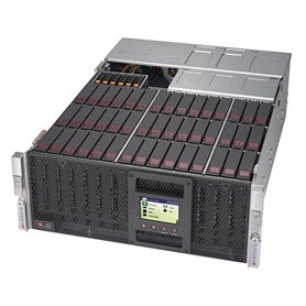 Supermicro SuperServer 6048R-E1CR45H Intel® C612 LGA 2011 (Socket R) Armadio (4U) Nero (SSG-6048R-E1CR45H)