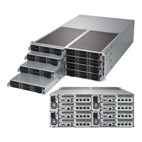 Supermicro SuperServer F619P2-RTN Intel® C621 LGA 3647 (Socket P) Armadio (4U) Nero (SYS-F619P2-RTN)