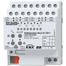 JUNG 2504 REGHER attuatore elettrico Bianco (2504REGHER)