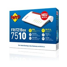AVM FRITZ!Box 7510 router wireless Gigabit Ethernet Banda singola (2.4 GHz) Bianco (20002983)