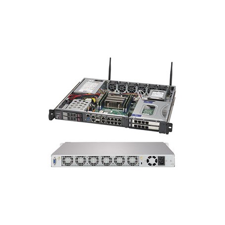 Supermicro 1019D-FHN13TP server 2,3 GHz Rack (1U) Intel® Xeon® D 350 W DDR4-SDRAM (SYS-1019D-FHN13TP)