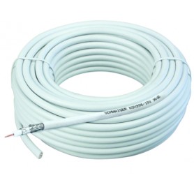 Schwaiger KOX996500002 cavo coassiale 500 m Bianco (KOX996500002)