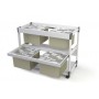 Durable 200 Multi Duo scatola per la conservazione di documenti Grigio (379210)