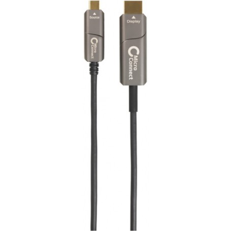 Microconnect USB3.1CHDMI10OP cavo e adattatore video 10 m USB tipo-C HDMI Nero (USB3.1CHDMI10OP)