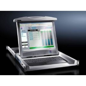 Rittal DK 9055.310 console a rack 43,2 cm (17") 1280 x 1024 Pixel Grigio 1U (9055310)