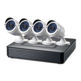 LevelOne DSK-4001 kit di videosorveglianza Cablato 4 canali (DSK-4001NEUE VERSION)
