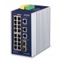 PLANET IGS-20160HPT switch di rete Gestito L2/L3 Gigabit Ethernet (10/100/1000) Supporto Power over Ethernet (PoE (IGS-20160HPT)