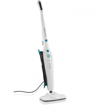 Leifheit CleanTenso Pulitore a vapore verticale 0,55 L 1200 W Blu, Bianco (11913)