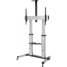 SpeaKa Professional SP-6646944 Supporto per display espositivi 2,54 m (100") Nero, Argento (SP-6646944)