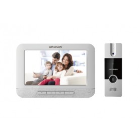 Hikvision Digital Technology DS-KIS202 sistema per video-citofono 1 MP 17,8 cm (7") Bianco (DS-KIS202)