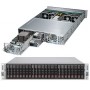 Supermicro 2028TP-DNCTR Intel® C612 LGA 2011 (Socket R) Armadio (2U) Nero, Grigio (SYS-2028TP-DNCTR)