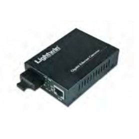 Lightwin LWC 10/100/1000 SM20 SC convertitore multimediale di rete 1000 Mbit/s Modalità singola Nero (LWC 10/100/1000 SM20 SC)