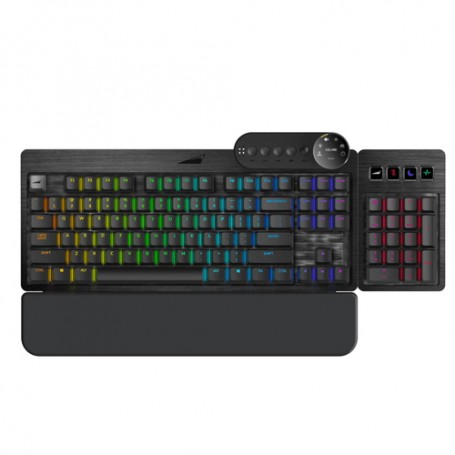 Mountain Everest Max tastiera USB QWERTZ Tedesco Nero (MG-EVK1B-CR1-DE)