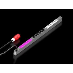 Rittal 7979.133 unità di distribuzione dell'energia (PDU) 18 presa(e) AC 0U Nero, Argento (7979133)