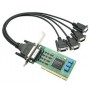 Moxa CP-114UL-DB9M scheda di interfaccia e adattatore (CP-114UL-DB9M)