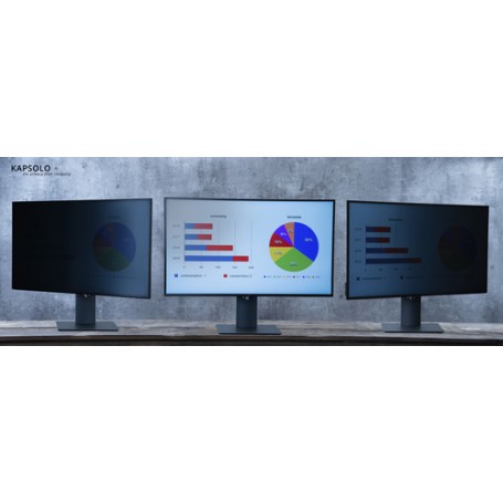 KAPSOLO 4-Way Plug In Privacy 46,73cm (18,4") Wide 16:9 46,7 cm (18.4") 2H (KAP10707)