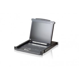 Aten CL1000N switch per keyboard-video-mouse (kvm) Montaggio rack Nero (CL1000N CH)