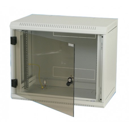 Triton 19" Rack Wall-mount 4U/500 glass door Da parete Grigio (RBA-04-AS5-CAX-A1)