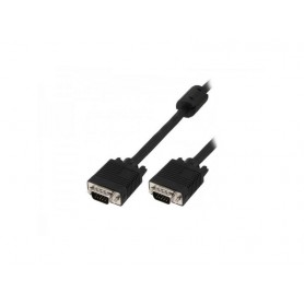CAVO VGA 1,8MT M/M 15PIN BK SCHERMATO NO FERRITE ADJ (320-00078)