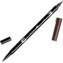 CF6 PENNARELL0 DUAL BRUSH MARRONE (PABT-879)