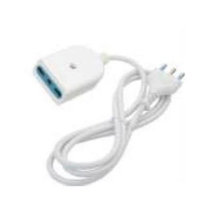 Redline RDL5927 prolunghe e multiple 3 m 1 presa(e) AC Interno Bianco (RDL5927)