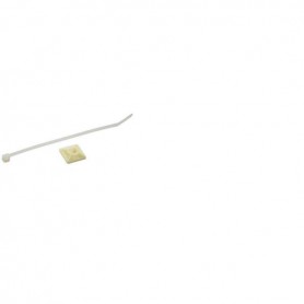 KIT 10 FASCETTE 180MM + 10 BASI (BT-S382)