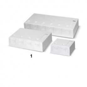 SCATOLA KEYSTONE 6 PRESE BIANCA (418039)