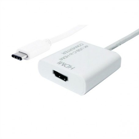 ADATTATORE USB 3.2 TYPE C-HDMI M/F TYPE C CON CAVO VALUE (12.99.3210)