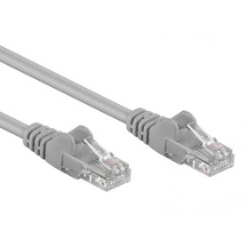 Hamlet Cavo di rete Ethernet Plug&Play categoria 5E UTP 3 metri con connettori RJ45 maschio-maschio (HCB30UTP5E)