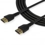 StarTech.com Cavo HDMI 2.0 con Ethernet da 2 m - Funziona con Chromebook - Durevole ad alta velocità 4K 60Hz HDR - C (RHDMM2MP)
