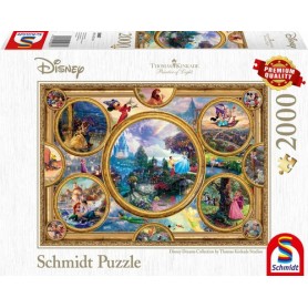 Schmidt Spiele Thomas Kinkade Studios: Disney Dreams Collection Puzzle 2000 pz (59607)