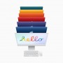Apple iMac 24" con display Retina 4.5K (Chip M1 con GPU 8-core, 256GB SSD) - Rosa (2021) (MGPM3T/A)