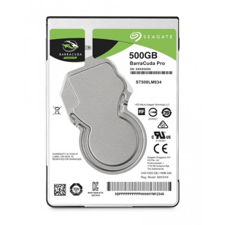 Seagate Barracuda Pro 2.5" 500 GB Serial ATA III (ST500LM034)