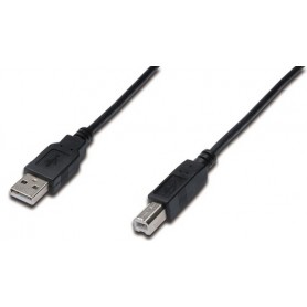 ASSMANN Electronic AK-300102-030-S cavo USB 3 m USB 2.0 USB A USB B Nero (AK300102030S)