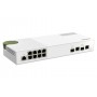 QNAP QSW-M2108-2C switch di rete Gestito L2 2.5G Ethernet Grigio (QSW-M2108-2C)