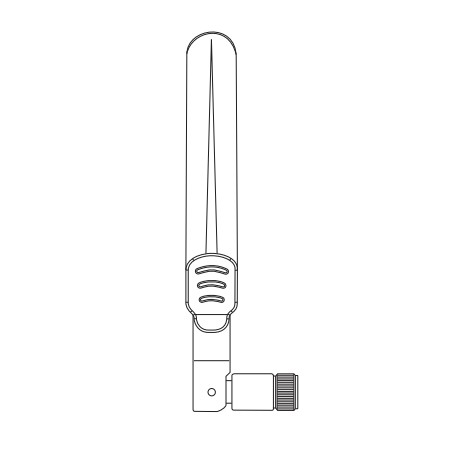 Extreme networks ML-2452-APA2-02 antenna di rete RP-SMA 4,9 dBi (ML-2452-APA2-02)