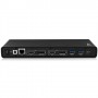 V7 Docking Station USB-C con erogazione di alimentazione massima di 65 W, doppio monitor 4K, HDMI, Displayport, Displ (UCDDS-1E)